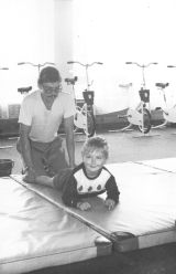 Miko na ćwiczeniach